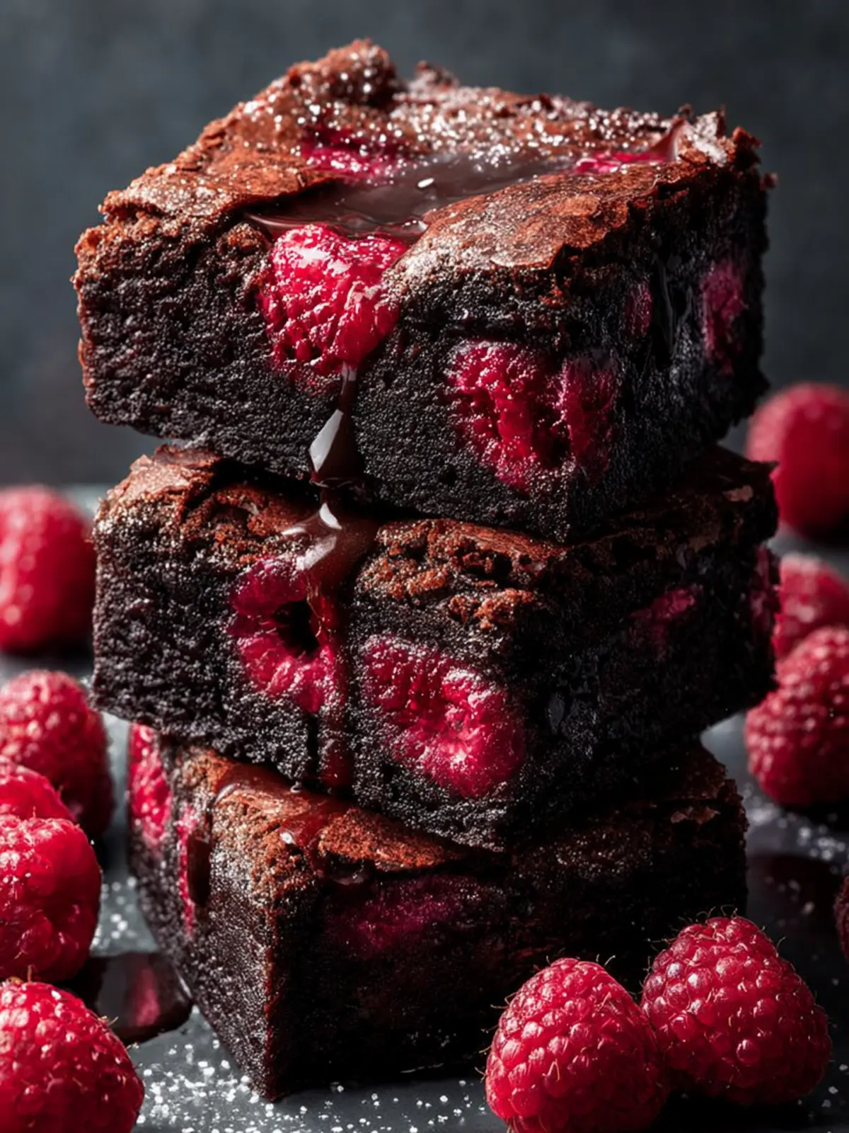 Ultimate Raspberry Brownies Recipe First Image
