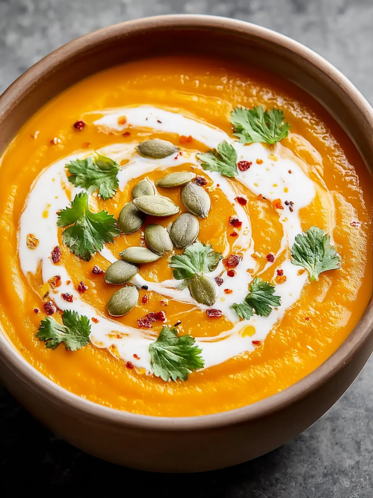 Anti-Inflammatory Pumpkin & Sweet Potato Soup First Image