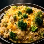 Crockpot Chicken And Broccoli Rice Casserole First Image