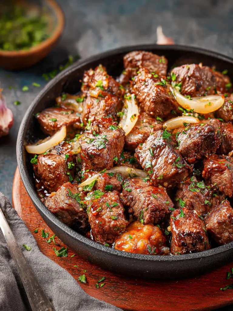 Garlic Butter Steak Bites First Image