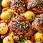 One Pan Chicken and Potatoes First Image