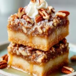 Maple Pecan Butter Cake Squares Recipe First Image