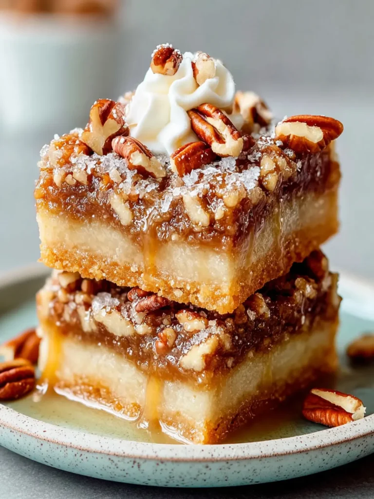 Maple Pecan Butter Cake Squares Recipe First Image