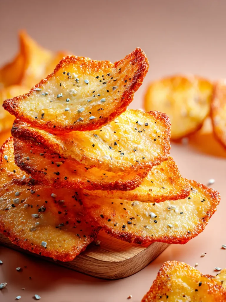 Irresistible Crispy Cottage Cheese Chips Recipe First Image