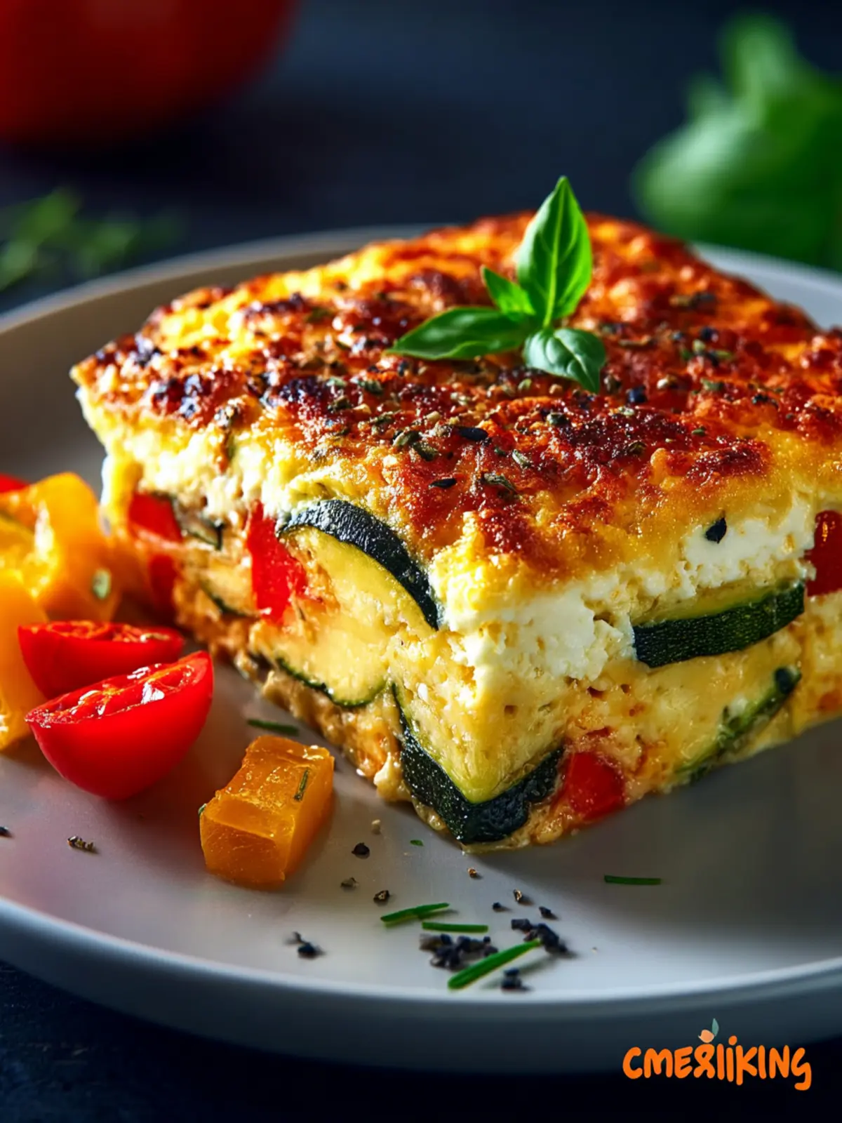 Cottage Cheese and Veggie Bake First Image