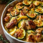 Heavenly Chicken Zucchini Bake: Quick, High-Protein Delight First Image
