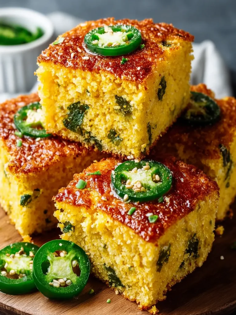 Spicy Jalapeño Cornbread: Bold Heat Meets Classic Comfort First Image