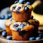 Irresistible Banana Blueberry Muffins Recipe to Savor First Image