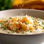 Leftover Garlic Mashed Potato Soup First Image