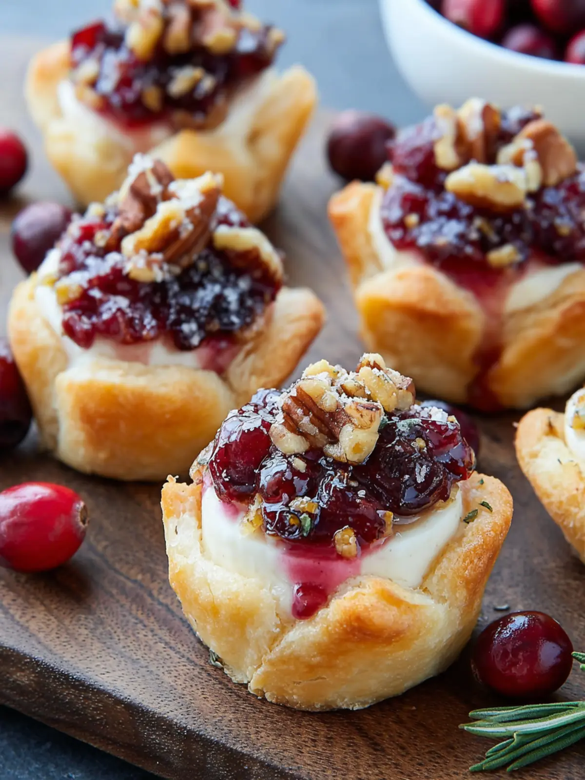 Cranberry Brie Bites First Image