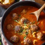 Italian Meatball Soup First Image
