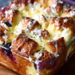 Croissant Bread Pudding First Image