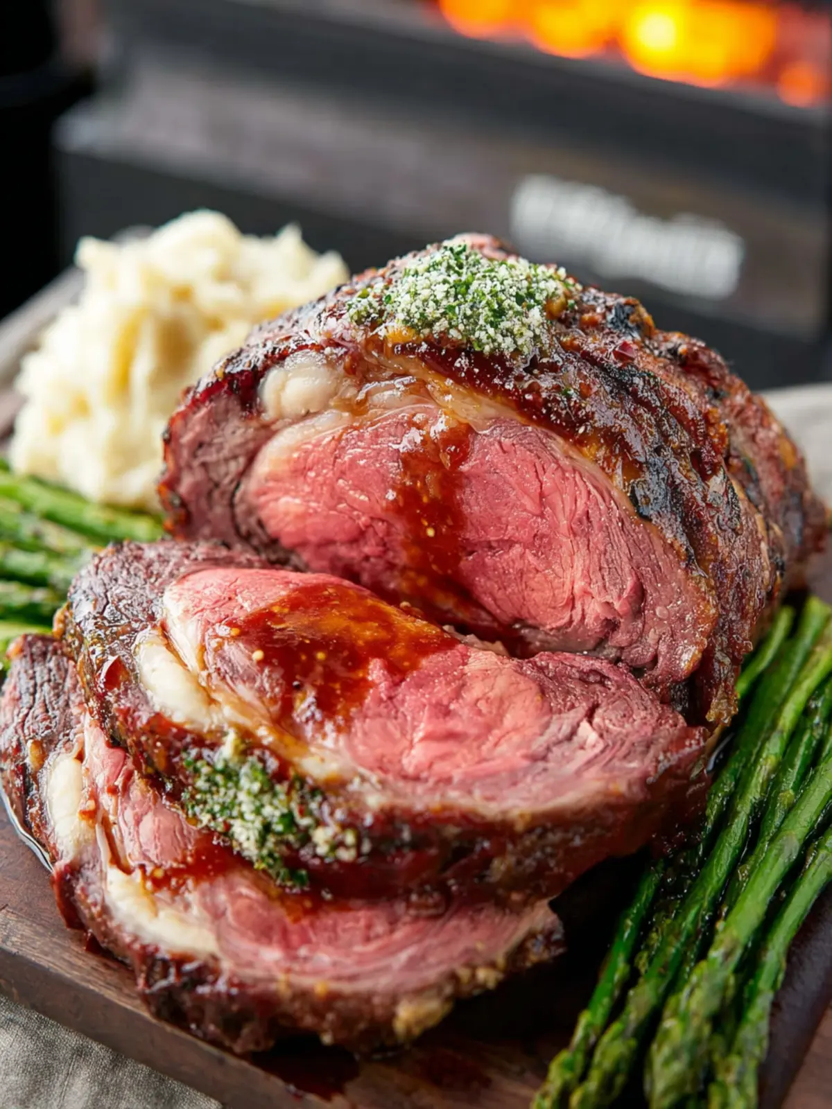 Hot Honey Smoked Prime Rib First Image