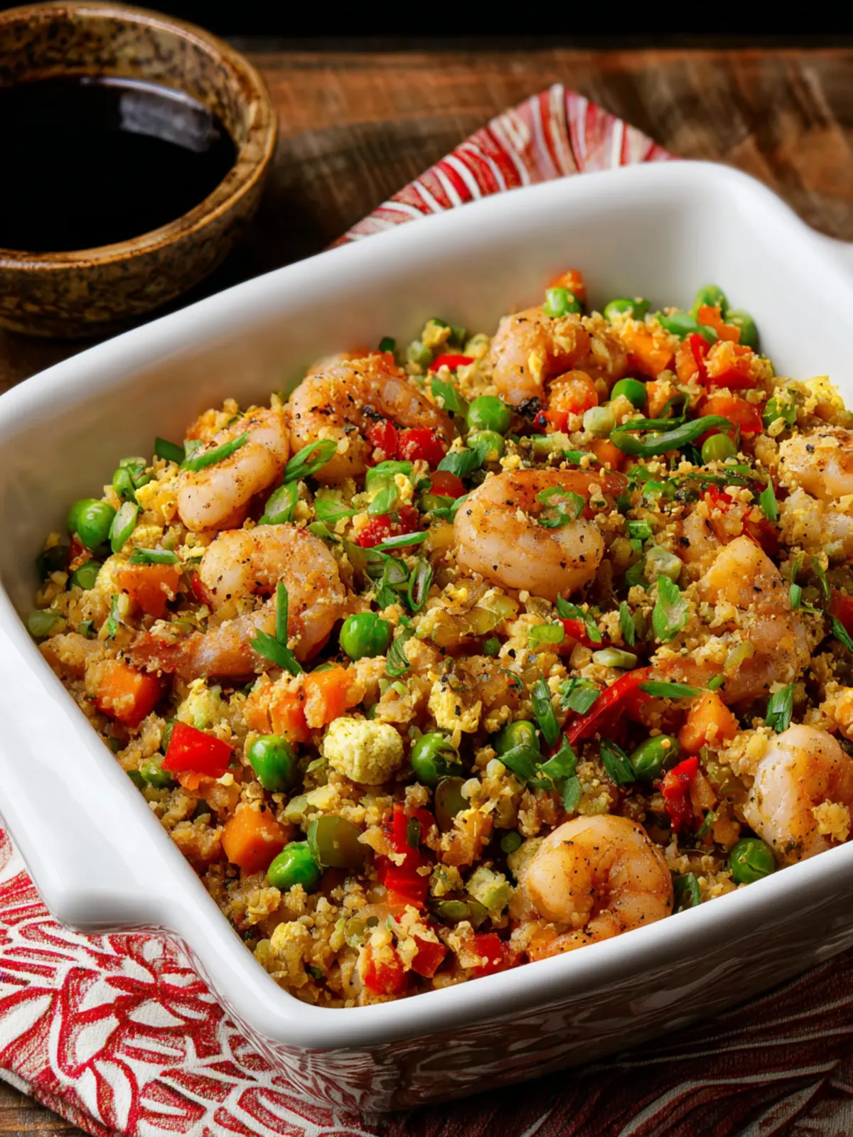Cauliflower Fried Rice with Shrimp First Image