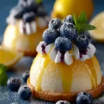 Lemon Blueberry Domes First Image