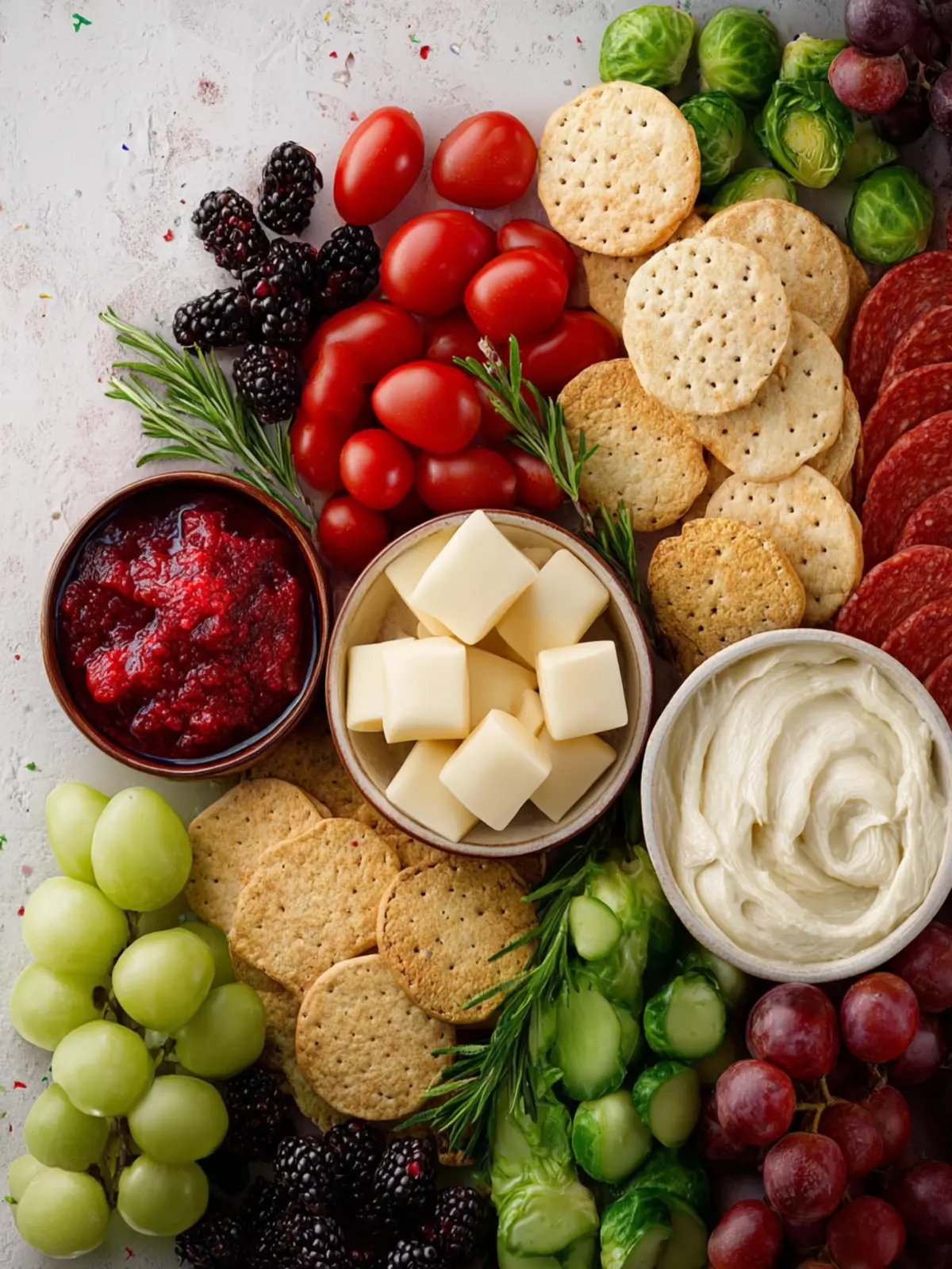 Holiday Santa Snack Board First Image