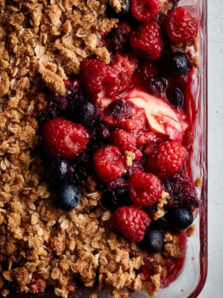 Berry Crisp (Gluten-Free, No Added Sugar) First Image