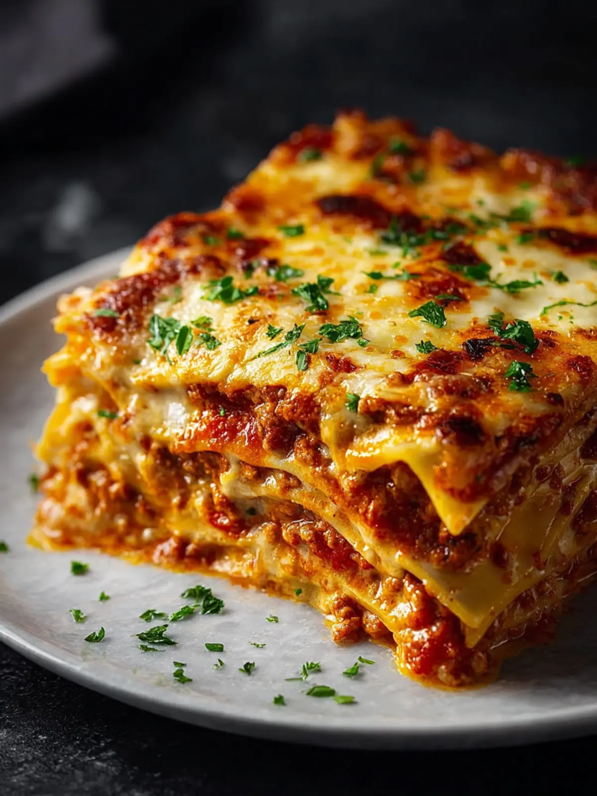 Cheesy Lasagna First Image