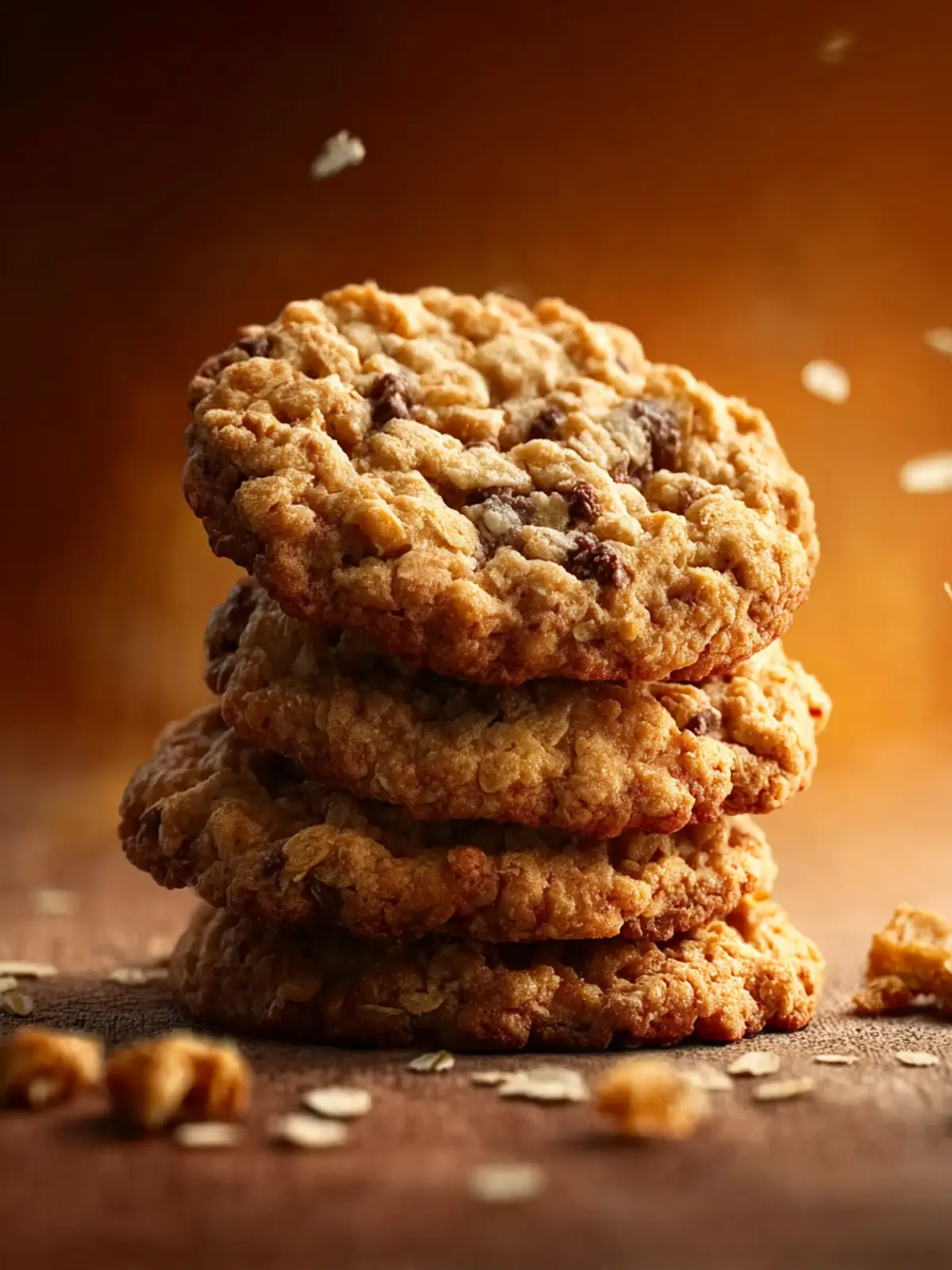 Chewy Oatmeal Cookies First Image