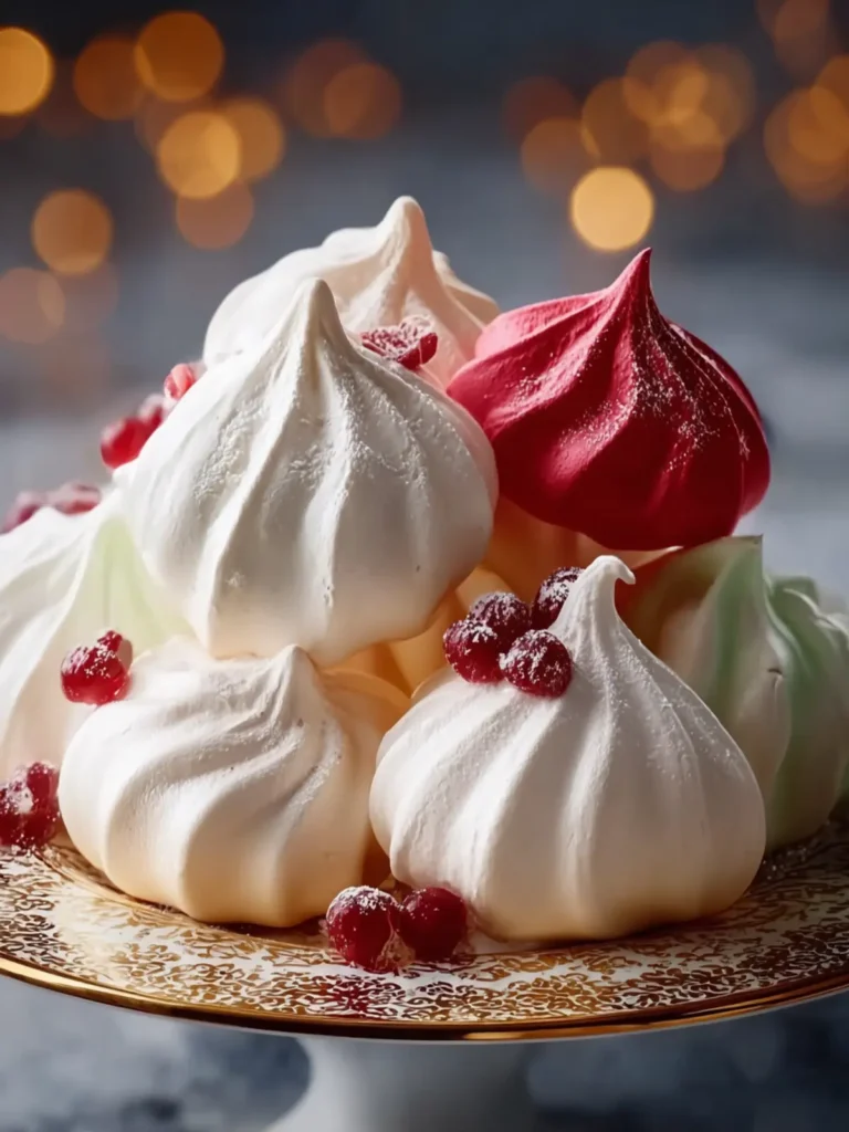 Christmas Meringue Recipe First Image