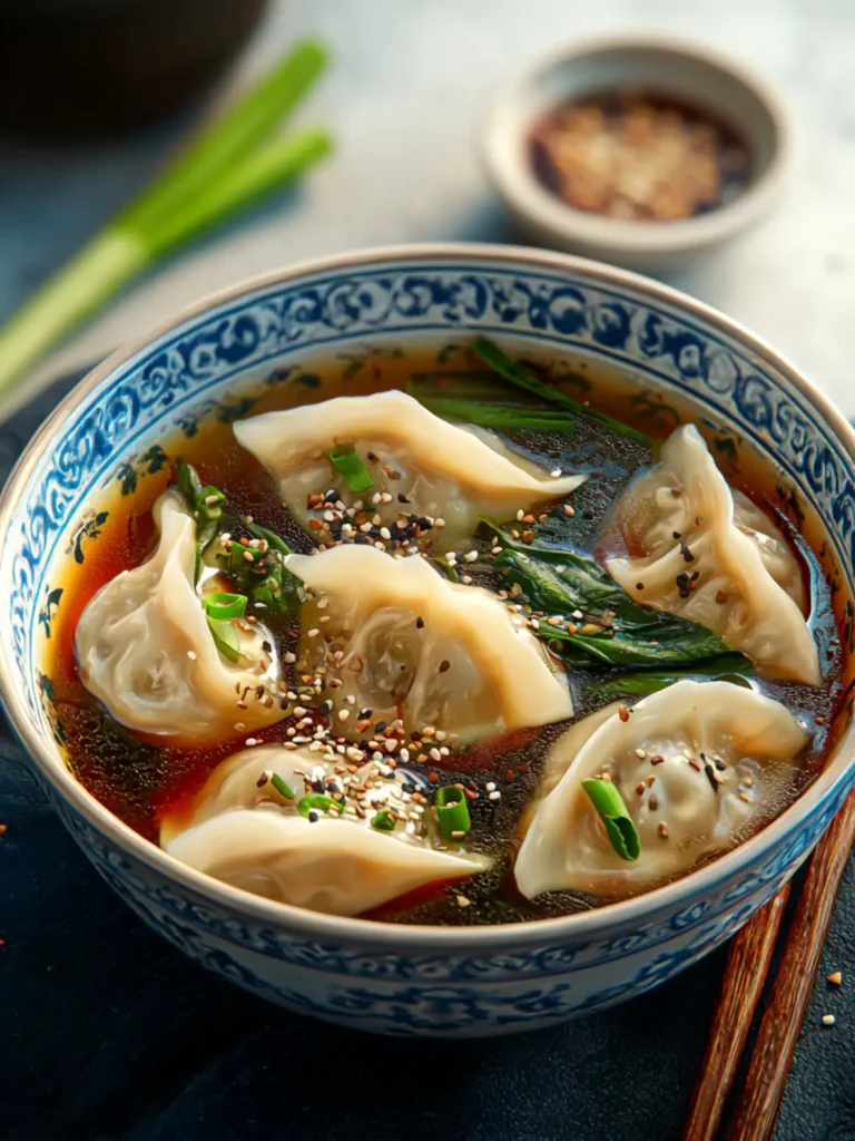 Cozy Gyoza Soup Recipe: Warm Up with This Comfort Dish First Image