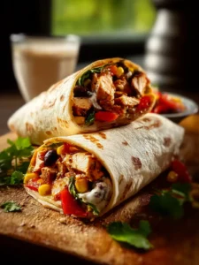Delicious Southwest Chicken Wrap Recipe for Easy Meals First Image