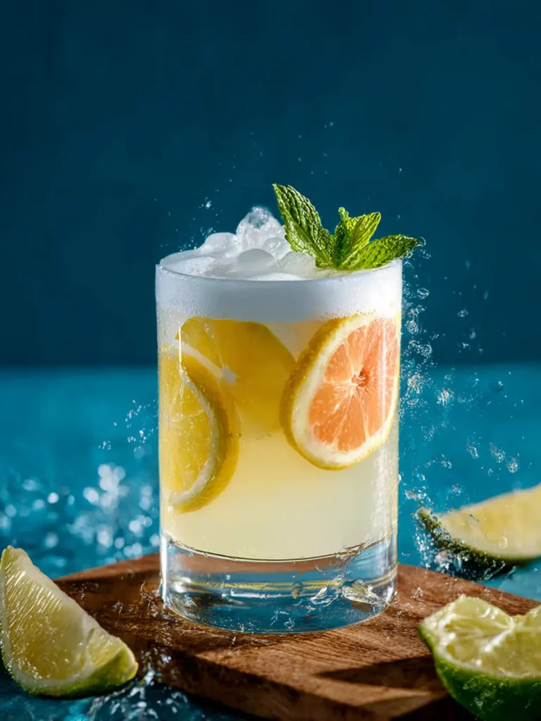 Gin Fizz Cocktail First Image