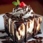 Hot Fudge Sundae Brownie Cheesecake First Image