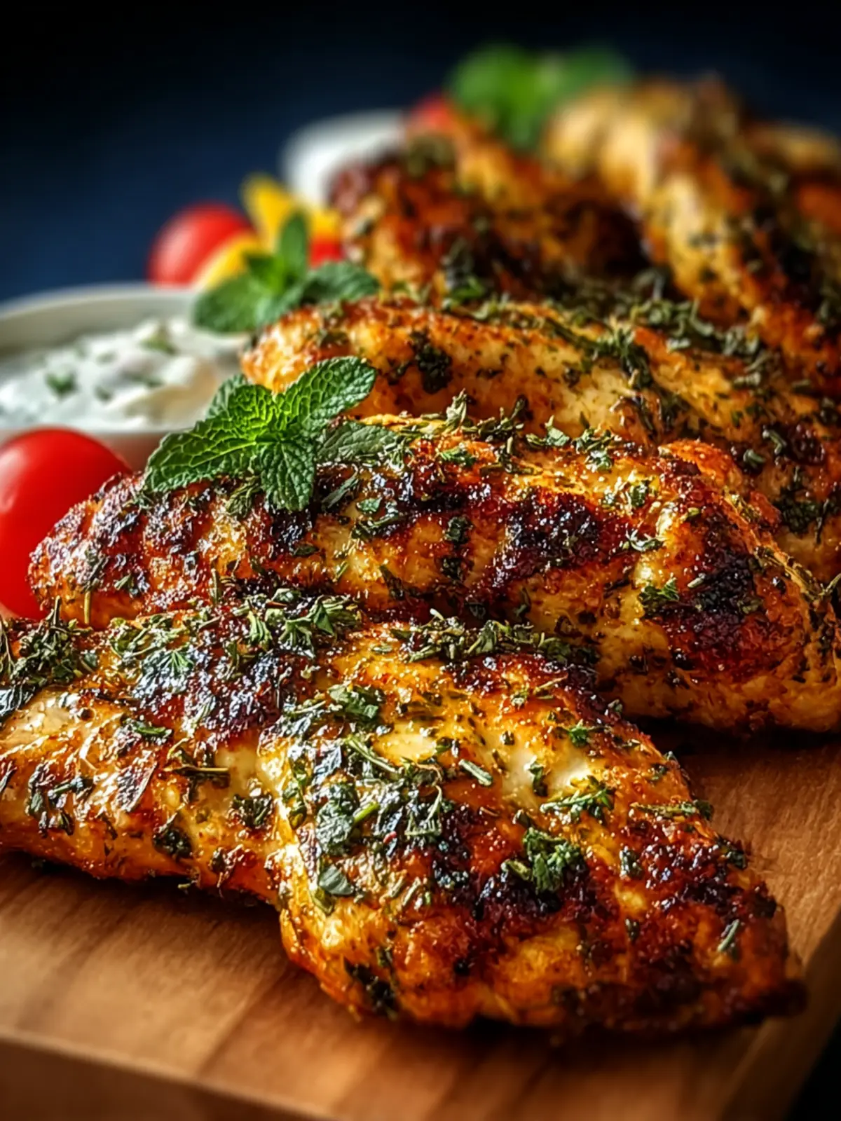 Irresistible Greek Chicken Tenders: Flavorful & Easy Recipe First Image