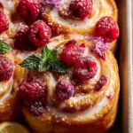 Irresistible Raspberry Lemon Brioche Rolls Recipe First Image