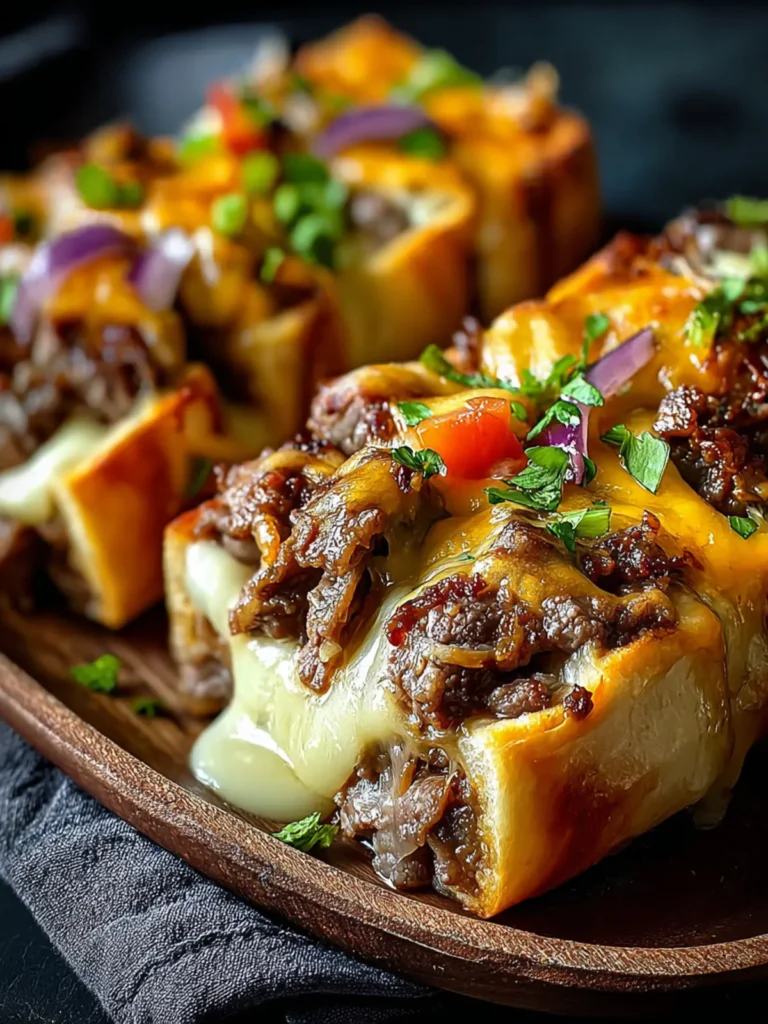 Keto Philly Cheesesteak Rolls First Image