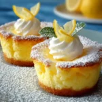 Mini Baby Lemon Impossible Pies First Image