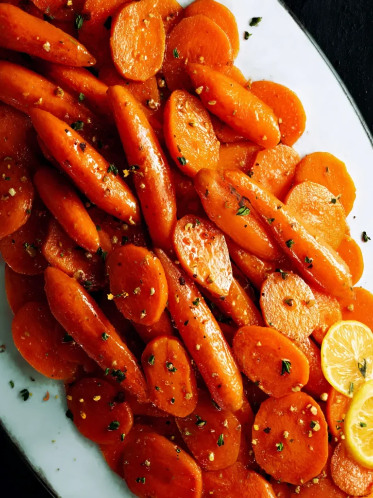 Orange Glazed Carrots First Image