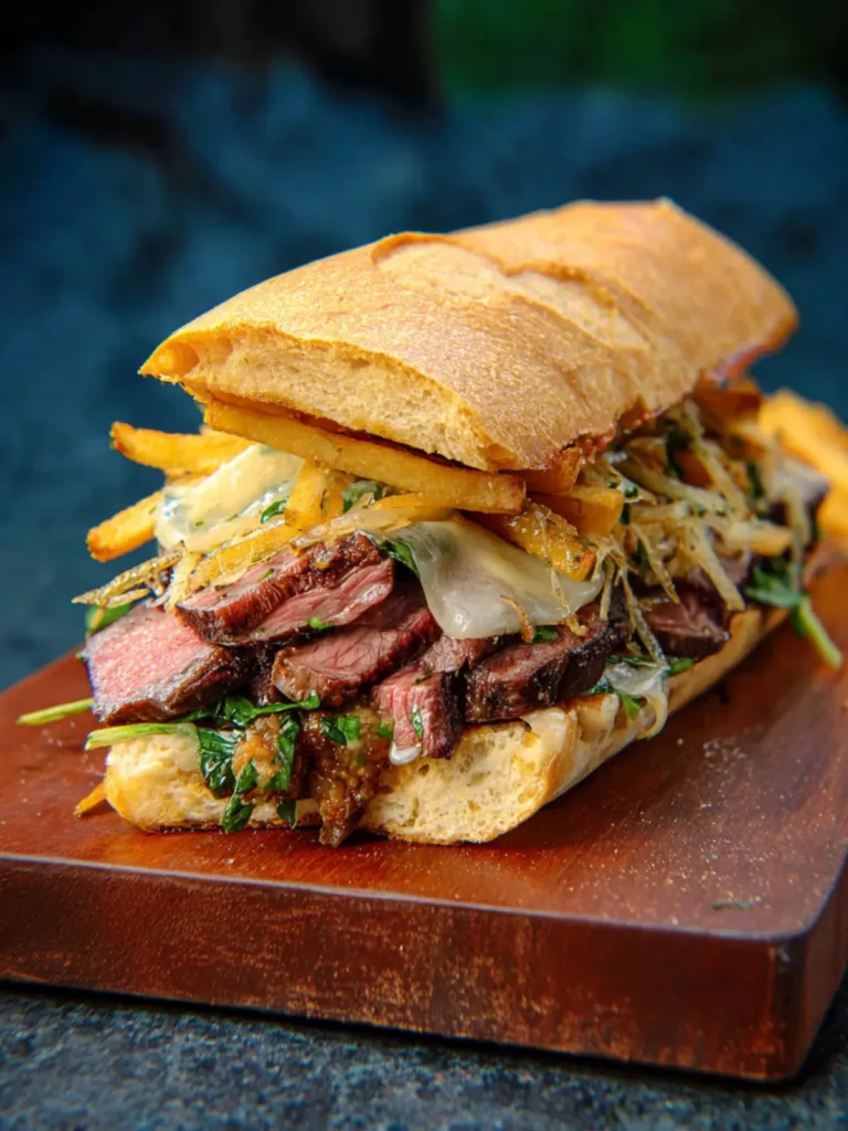 Steak Frites Sandwich First Image