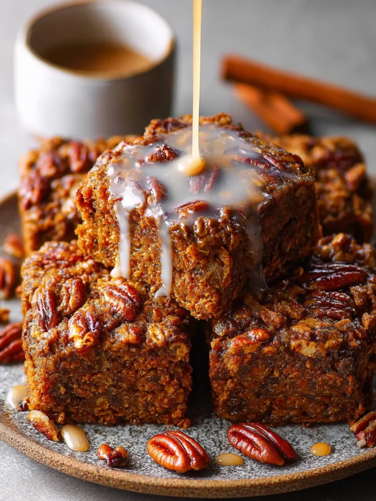 Sweet Potato Gingerbread Baked Oatmeal First Image