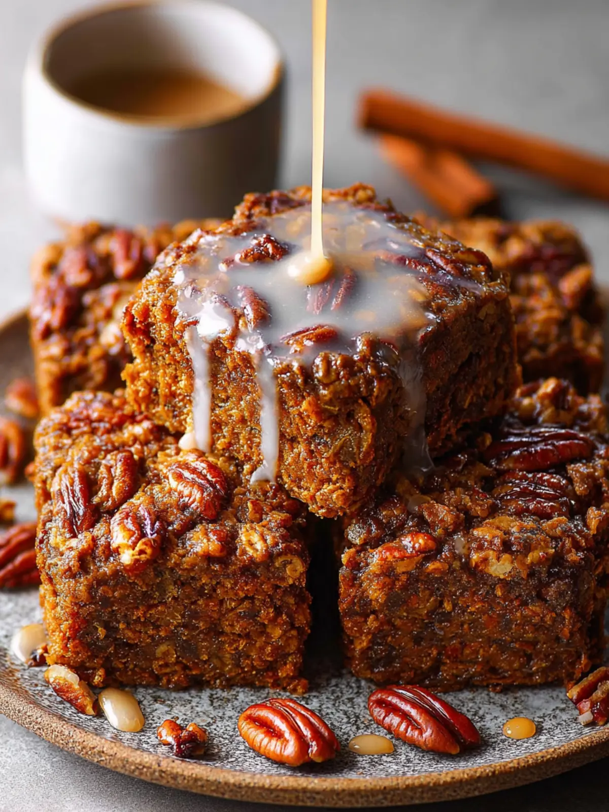 Sweet Potato Gingerbread Baked Oatmeal First Image