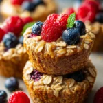 Delightful Baked Oatmeal Cups – A Cozy Breakfast Recipe First Image