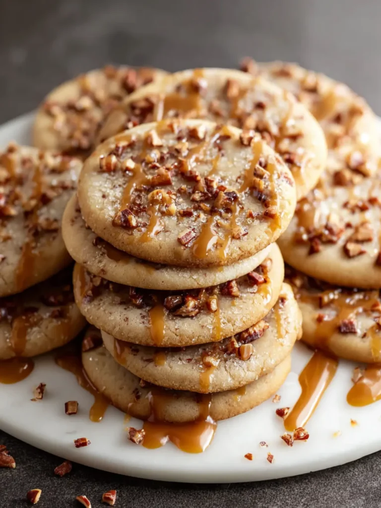 Toffee Icebox Cookies First Image