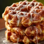 Apple Fritter Waffle Donuts First Image