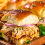 Barbecue Chicken Sliders Recipe First Image