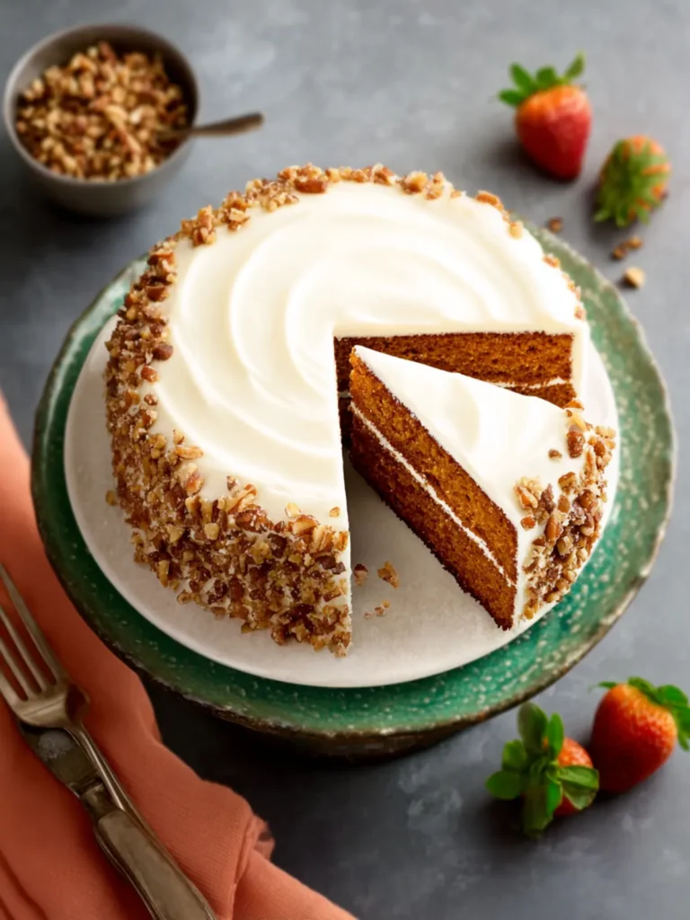 Carrot Cake with Cream Cheese Frosting First Image