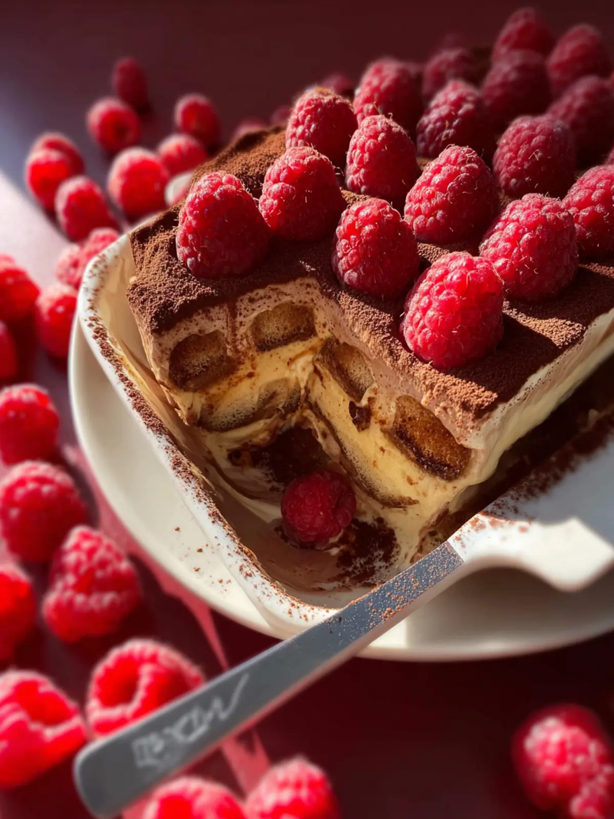 Chocolate Raspberry Tiramisu First Image