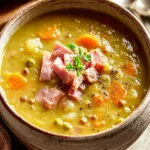 Comforting Split Pea Soup with Ham Recipe You’ll Love First Image
