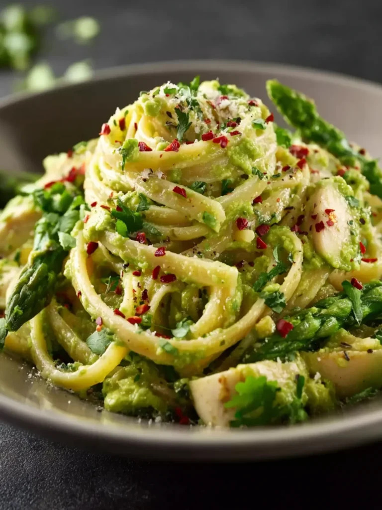 Creamy Avocado Pasta First Image