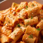 Creamy Tomato Rigatoni Pasta First Image