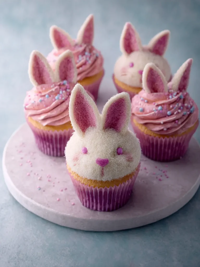 Easter Bunny Cupcakes First Image