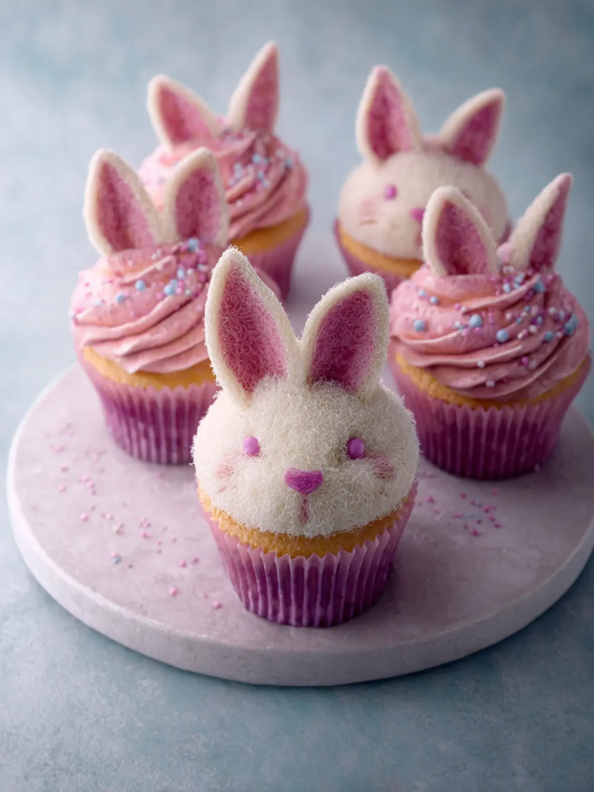 Easter Bunny Cupcakes First Image