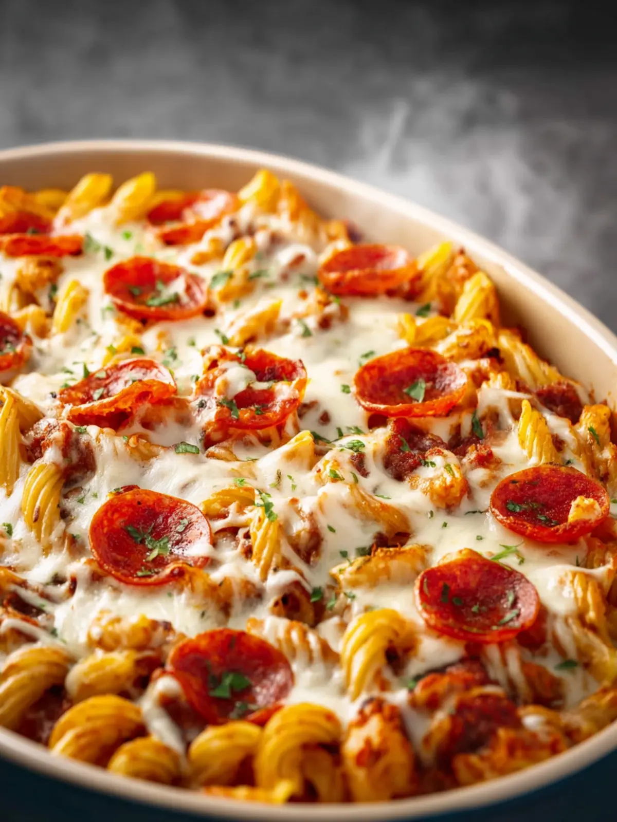Easy Pizza Pasta Bake First Image