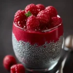 Easy Raspberry Chia Pudding (Naturally Sweet and Perfectly Creamy) First Image