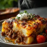 Ground Beef Potato Casserole First Image